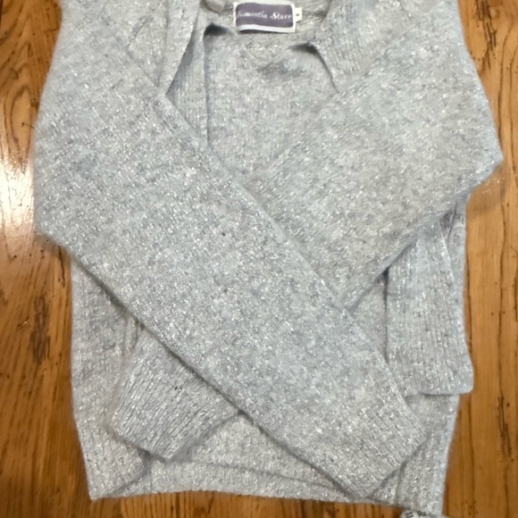 Samantha Starr Vintage
Angora Silk Blend Gray Knit Sweater - Picture 9 of 15